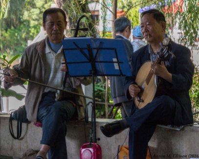 Musicians at Lianhuachi Park